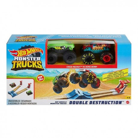 HW MONSTER TRUCKS DOBLE DESTRUCCION GYC80