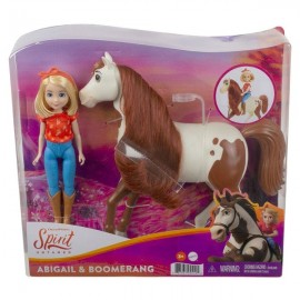 SPIRIT MUNECA + CABALLO - ABIGAIL Y BOOMERANG GXF20